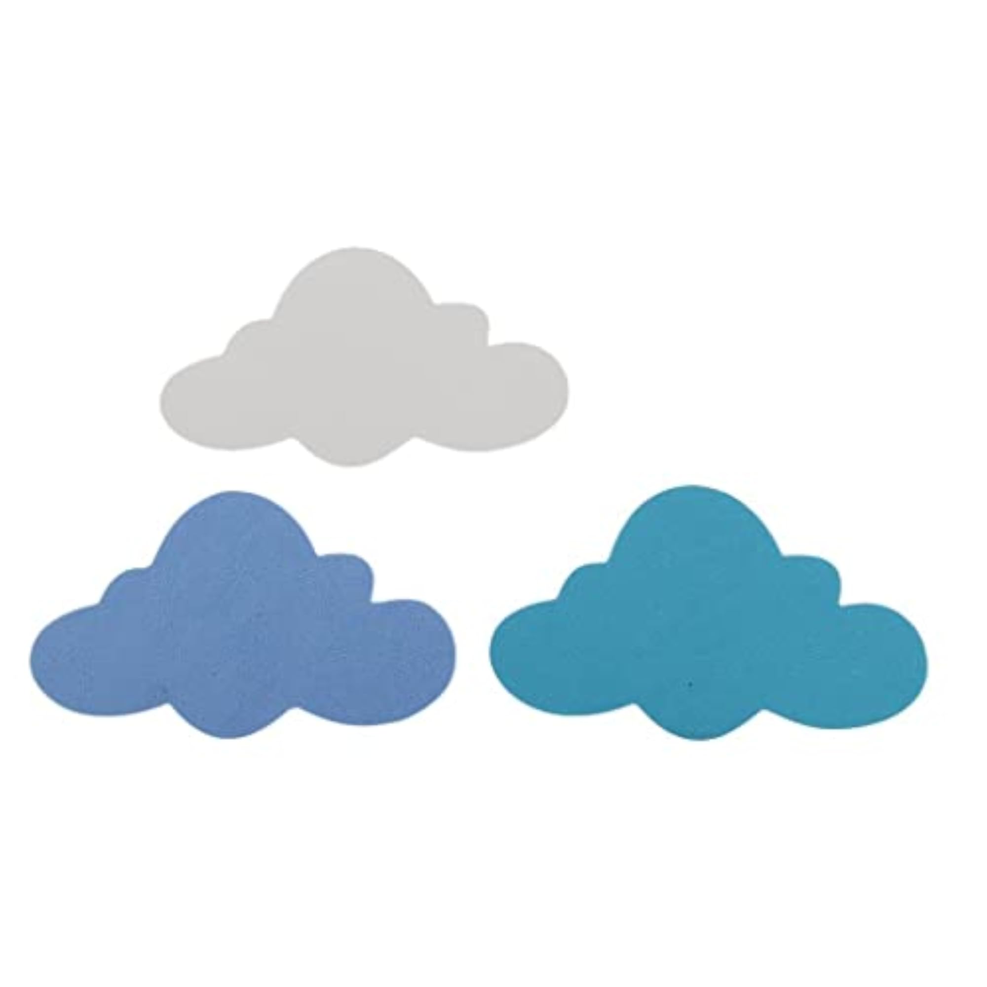 12pcs Mixed Foam Clouds for Kids Crafting